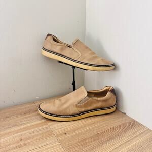 Men's Jambu JSport Maverick Slip On shoes Tan Leather Size 13